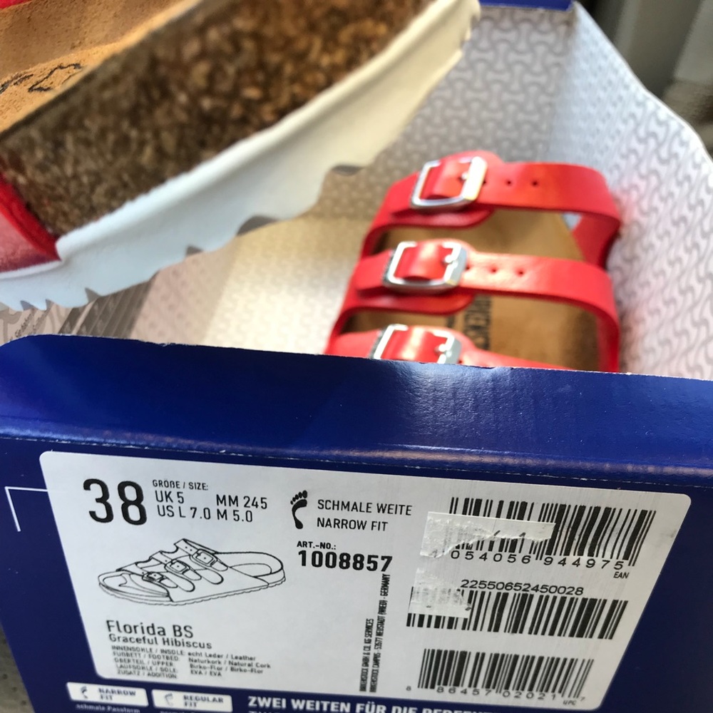 Birkenstocks 38